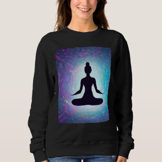 Camiseta Yoga Girl Female Sun Salutation Meditation Chakra 
