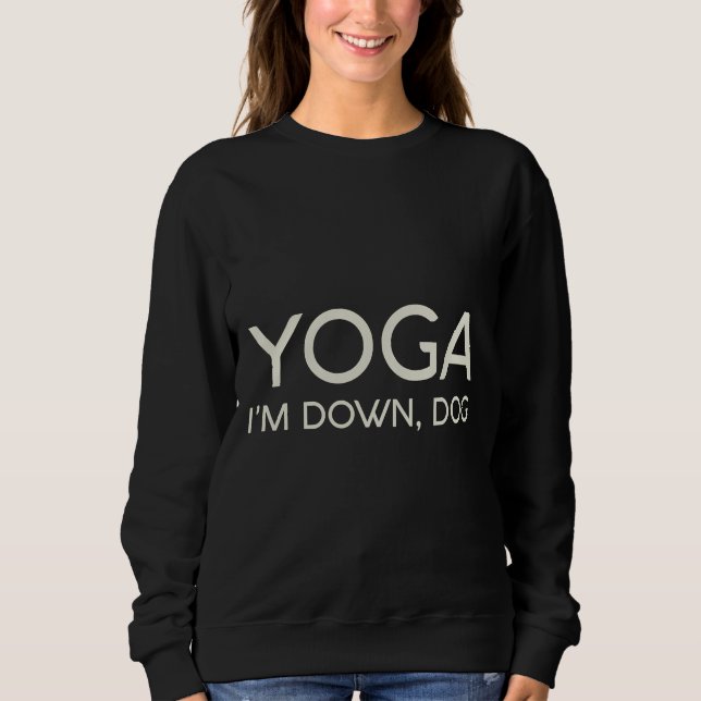Camiseta Yoga I m Down Dog 99 (Frente)