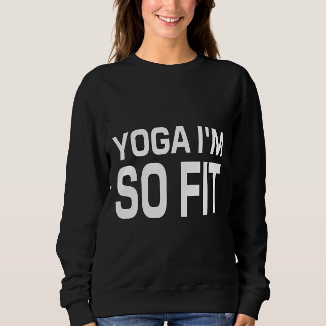 Camiseta Yoga I M So Ajustado (Frente)