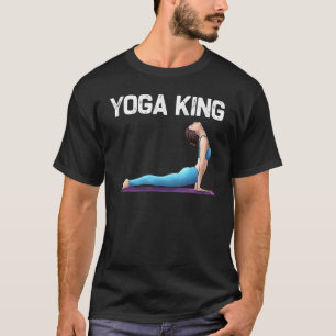 Camiseta Yoga Legal Para Homens Pai Iogue Exercício Físico