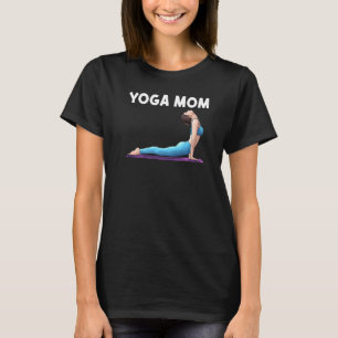 Camiseta Yoga Legal Para Mãe Ioga Física Exercício Th
