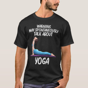 Camiseta Yoga legal Para Mulheres Iogi Exercício Físico