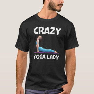 Camiseta Yoga Legal Para Mulheres Mãe Iogue Exercício Físic