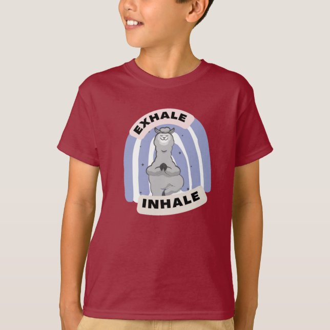 Camiseta Yoga Llama (Frente)