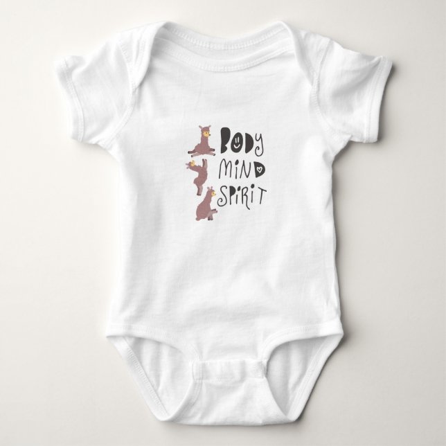 Camiseta Yoga Llamas (Frente)