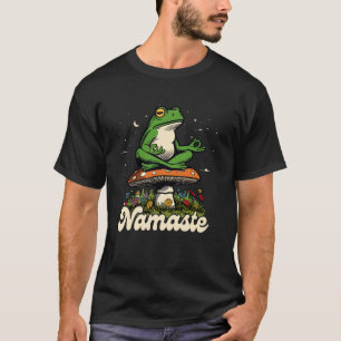 Camiseta Yoga Lover Meditation Instrutor Namaste Sapo