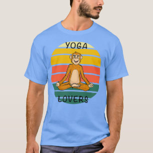 Camiseta YOGA LOVERS Namaste Meditation Class Workout Gift
