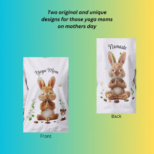 Camiseta Yoga Mãe Bonito Coelhinho