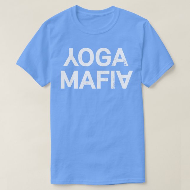 Camiseta Yoga Mafia Adora Bonito Presente 1 (Frente do Design)