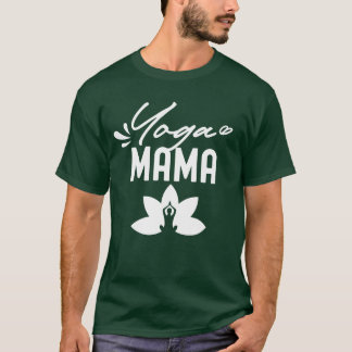 Camiseta Yoga Mama Hobby Mãe Mamãe
