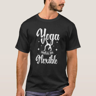 Camiseta Yoga me torna flexível