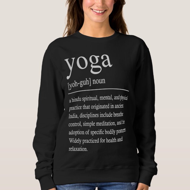 Camiseta Yoga Meaning Meditation Namaste Om Yoga (Frente)
