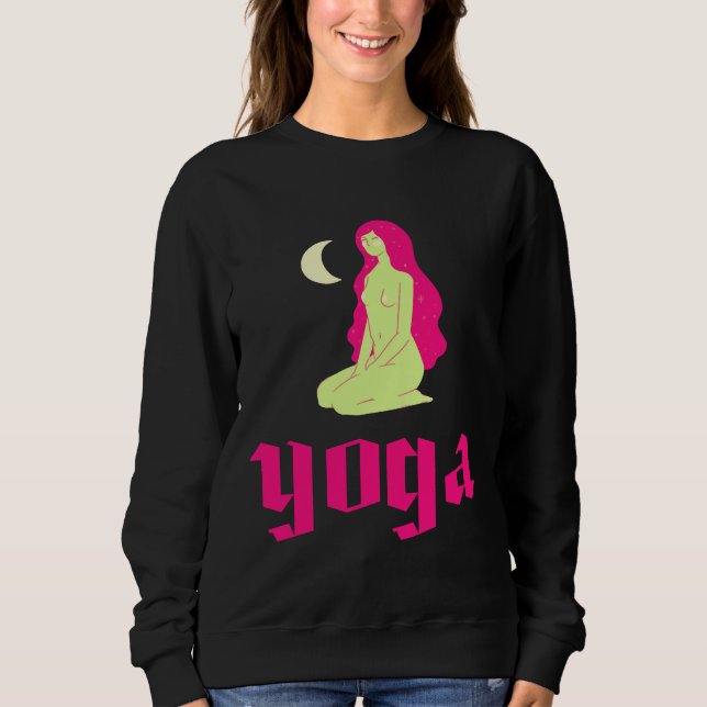 Camiseta Yoga Moon Women (Frente)