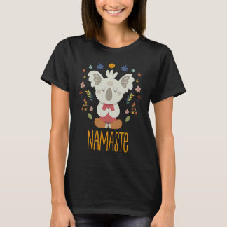 Camiseta Yoga Namaste Koala Yoga for Outdoor Meditation