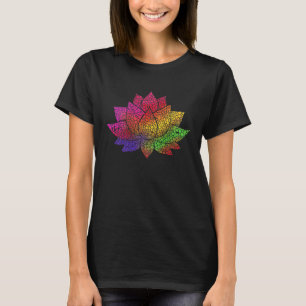 Camiseta Yoga Namaste Mediação Lotus Flower Yoga