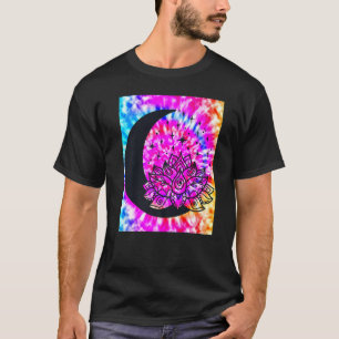 Camiseta Yoga Namaste Moon Tie Die Buddha 2