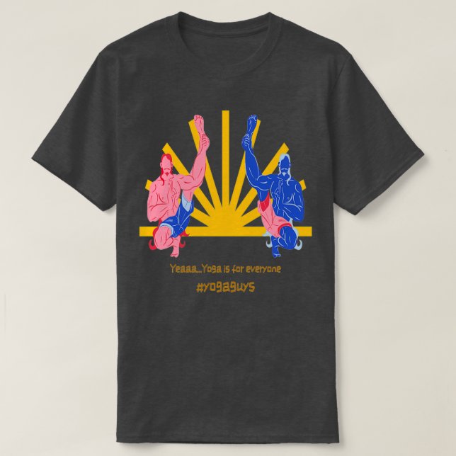 Camiseta Yoga Namaste para todos (Frente do Design)