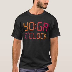 Camiseta YOGA O'Clock Ioga Divertida