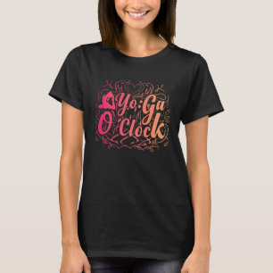 Camiseta YOGA O'Clock Yoga Divertido 1