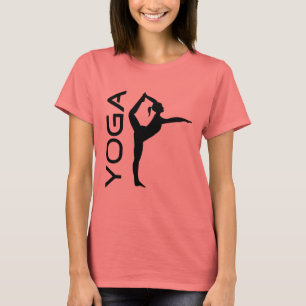 Camiseta Yoga Pose Silhouette