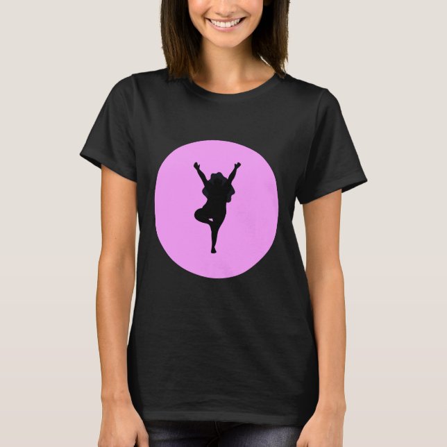 Camiseta Yoga Possui Corpo Positivo (Frente)