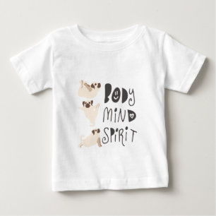 Camiseta Yoga Pugs
