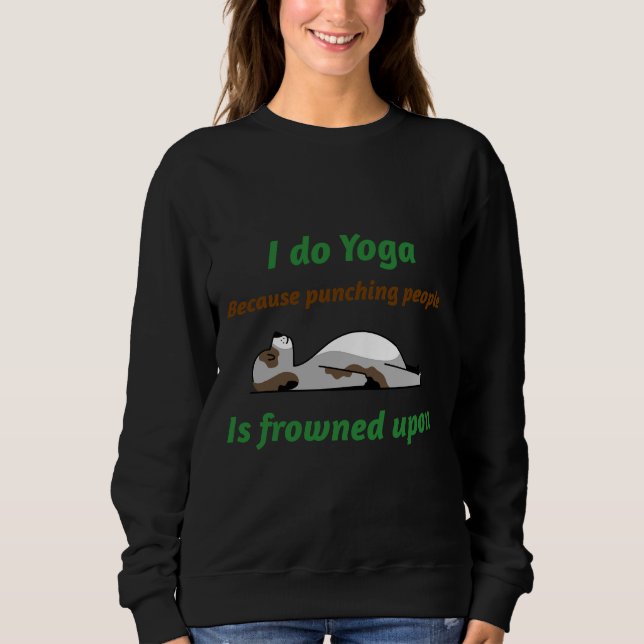 Camiseta Yoga Punching Pessoas (Frente)