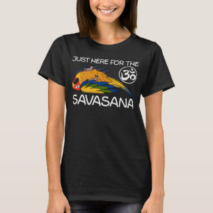 Camiseta Yoga Savasana Parrot Sun Conure
