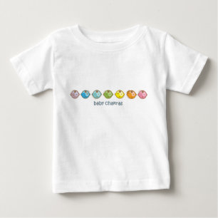 Camiseta Yoga Speak Baby : Todas As Bebidas Chakras