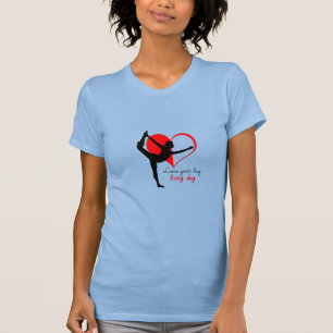 Camiseta Yoga Time - Amo seu dia, Todo... dia (camiseta)