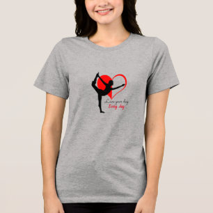 Camiseta Yoga Time - Amo seu dia, Todo... dia (camiseta)