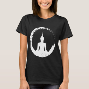 Camiseta Yoga Tshirt MEDITATION BUDDHA Gift Yoga Professora