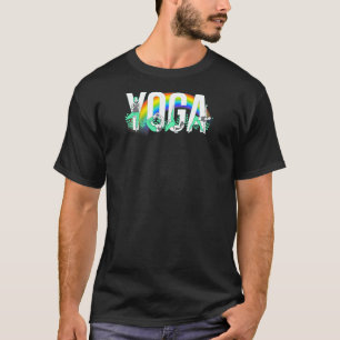Camiseta Yoga Verde Espiritual Feminino