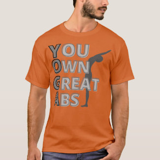 Camiseta YOGA Você Próprio Excelente Abs