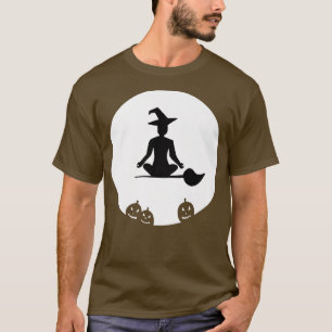 Camiseta YOGA WITCHES Helloween Meditação Namaste Fitn