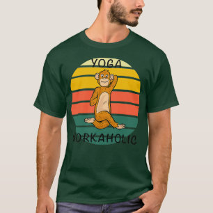 Camiseta YOGA WORKAHOLIC Namaste Meditation Class Workshop