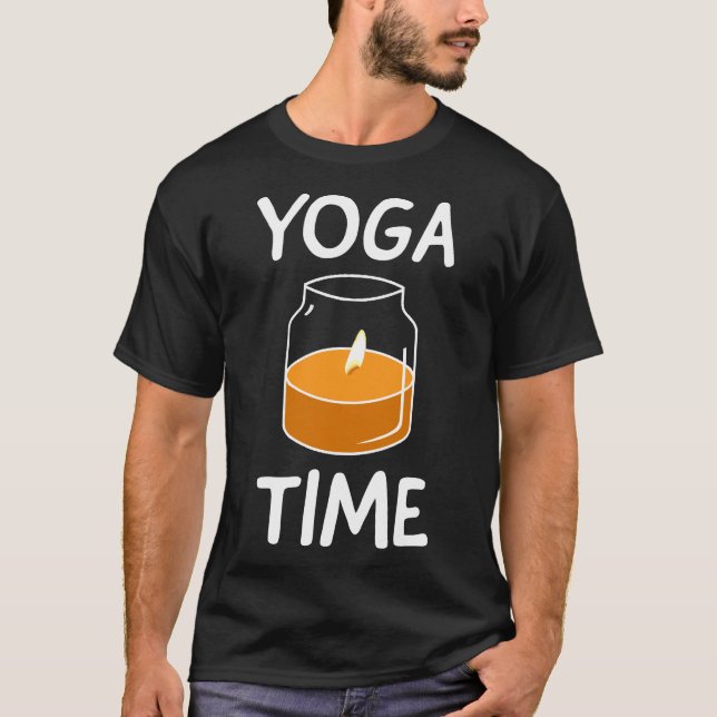 Camiseta Yoga Yoga Time Ative (Frente)