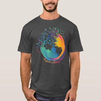 Camiseta Yoga Zen Colorida Epect Nada Aprecia Tudo