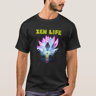 Camiseta Yoga Zen  Estilo Zona Yoga Zen  Ideias Namaste