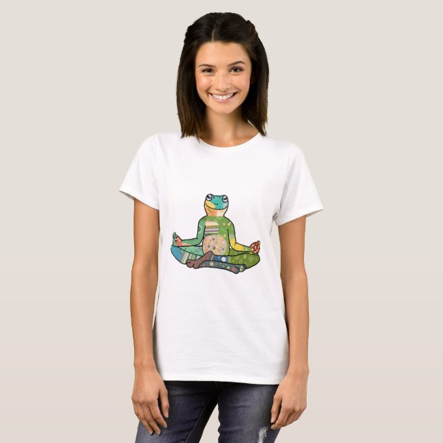 Camiseta yogafrosch (Frente Completa)