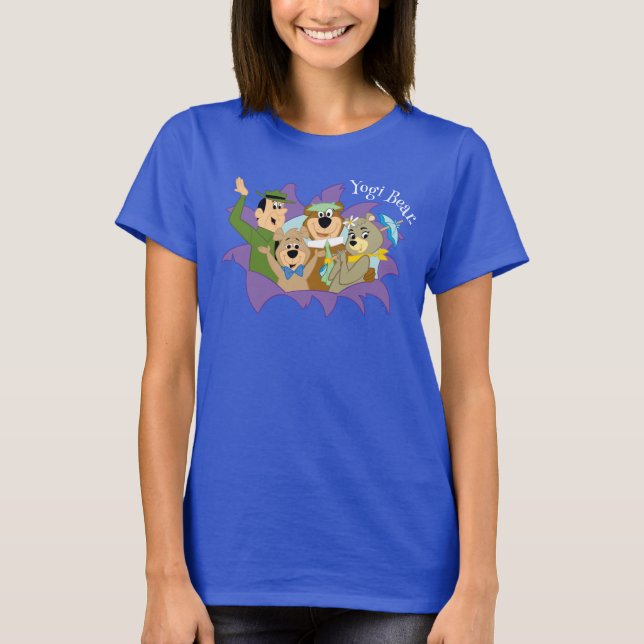 Camiseta Yogi Bear e Amigos Surpresa (Frente)