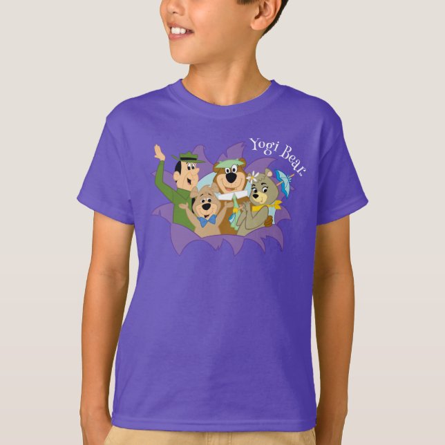 Camiseta Yogi Bear e Amigos Surpresa (Frente)
