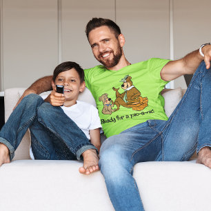 Camiseta Yogi Bear e Boo-Boo Lanche de Piquenique