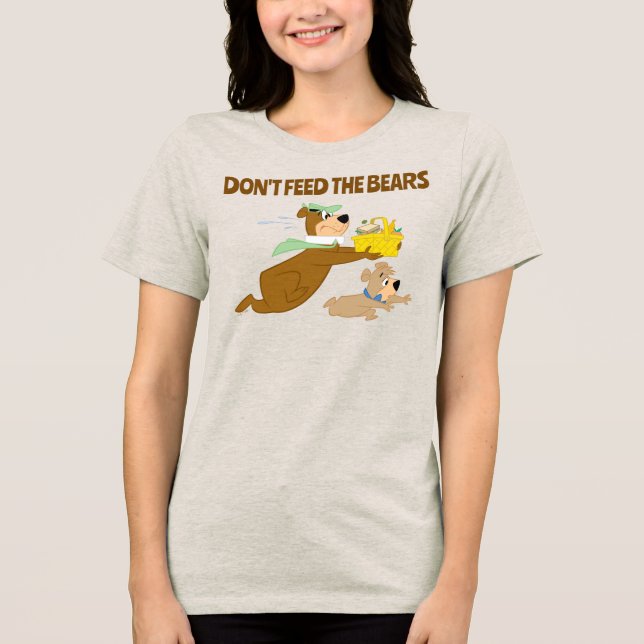 Camiseta Yogi Bear e Boo Picnic Pânico (Frente)