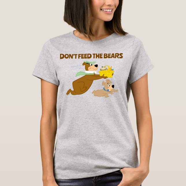 Camiseta Yogi Bear e Boo Picnic Pânico (Frente)