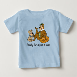 Camiseta Yogi Bear e Boo Picnic Snack