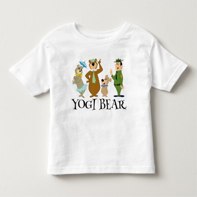Camiseta Yogi Bear e Friends Classic Pose (Frente)