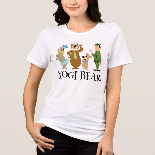Camiseta Yogi Bear e Friends Classic Pose (Frente)