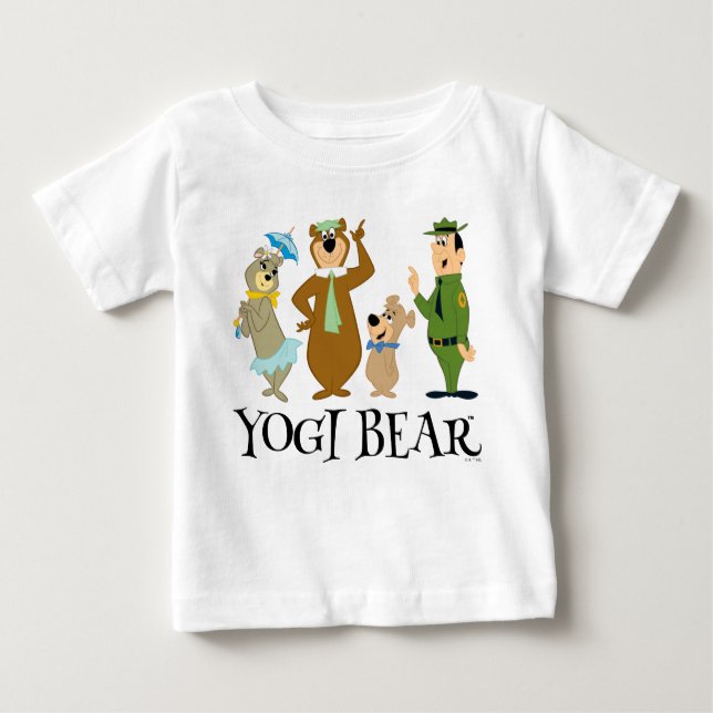 Camiseta Yogi Bear e Friends Classic Pose (Frente)