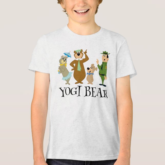 Camiseta Yogi Bear e Friends Classic Pose (Frente)